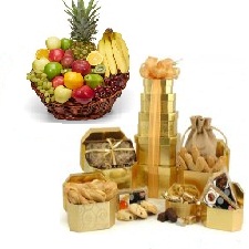 Large New Year's Gifts Basket