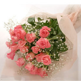 Pink Rose Bouquet